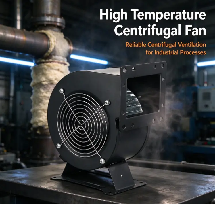 Where Are High Temperature Centrifugal Fans Commonly Installed