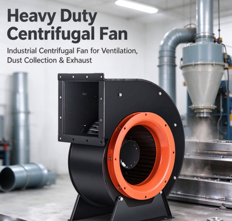 Why Do Industrial Facilities Rely on Heavy Duty Centrifugal Fans